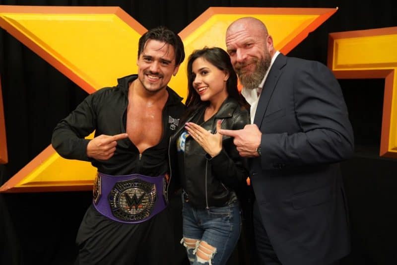 Angel Garza, Vega and Triple H