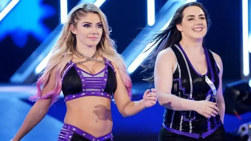 Alexa Bliss and Nikki Cross