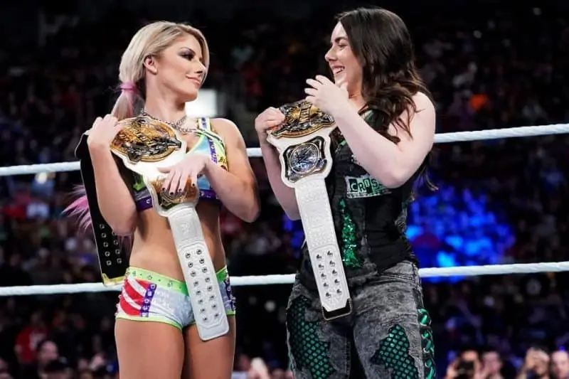 Alexa Bliss and Nikki Cross