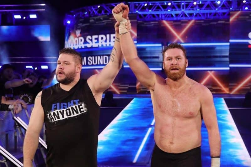 Kevin Owens and Sami Zayn