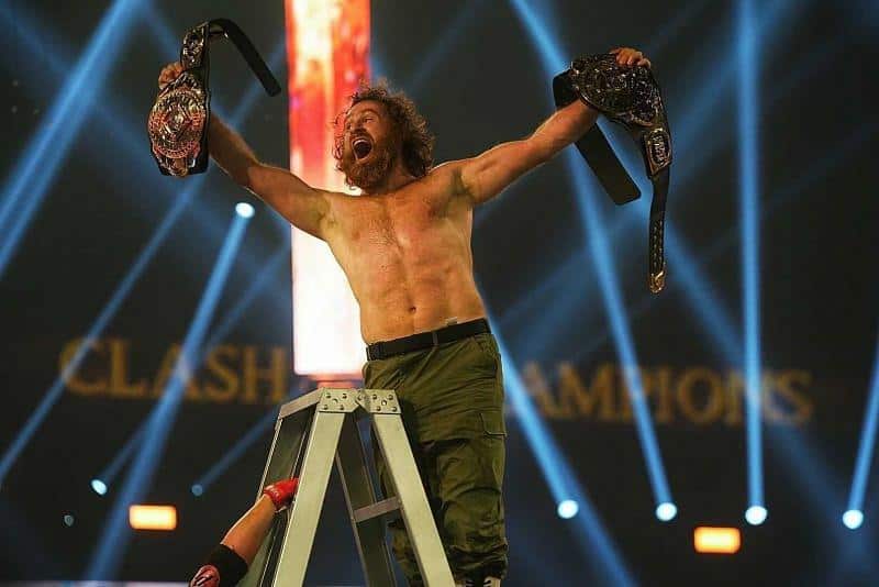 Sami Zayn wins Intercontinental Championship title at Clash of Champions