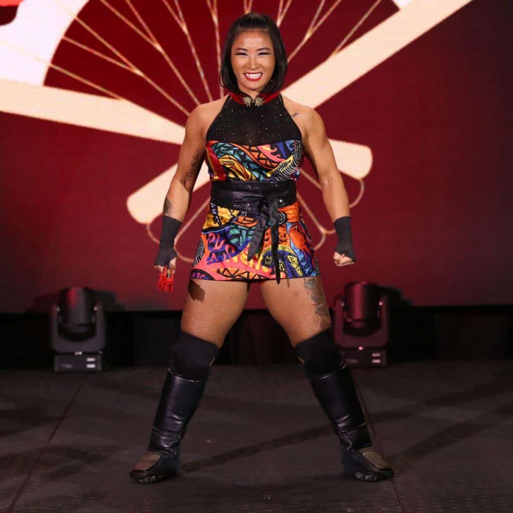 Xia Li Makes Her WWE NXT Wrestling Debut Photos PWPIX.net 