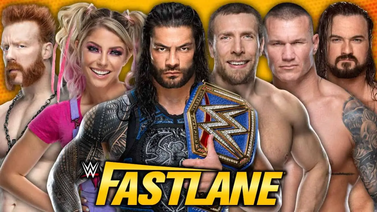 fastlane wwe 2021 date