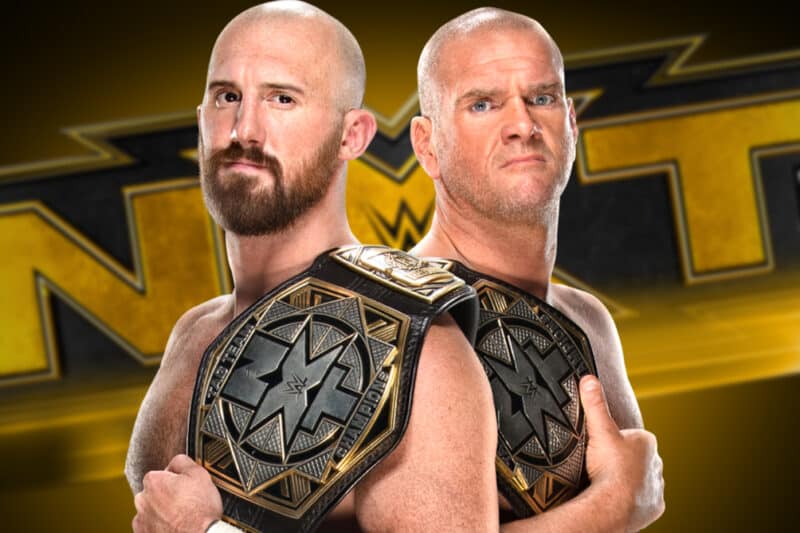 Danny Burch and Oney Lorcan have had to vacate the NXT Tag team championships due to injury