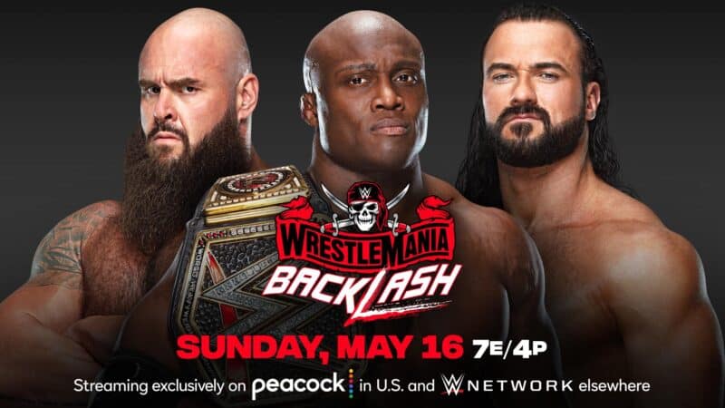 WWE Backlash Strowman vs Lashley vs Drew McIntyre