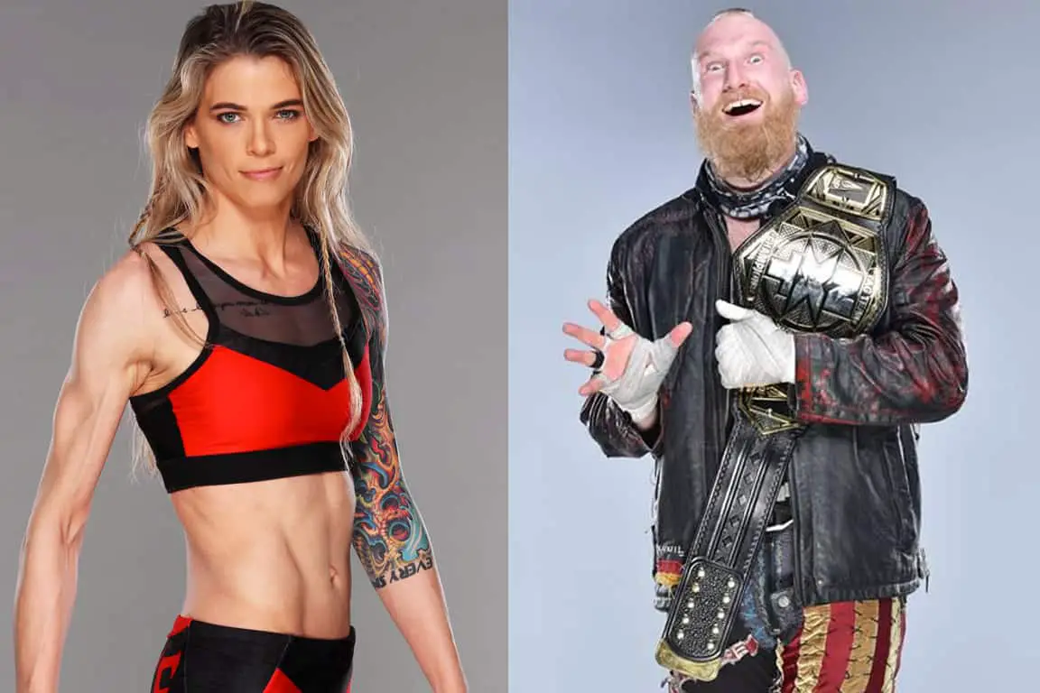 Jessamyn Duke & Alexander Wolfe are among the wrestlers released today by WWE