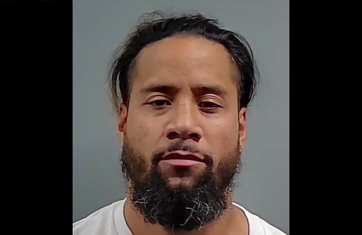 Jimmy Uso has been arrested in Florida for a DUI - photo credit TMZ 