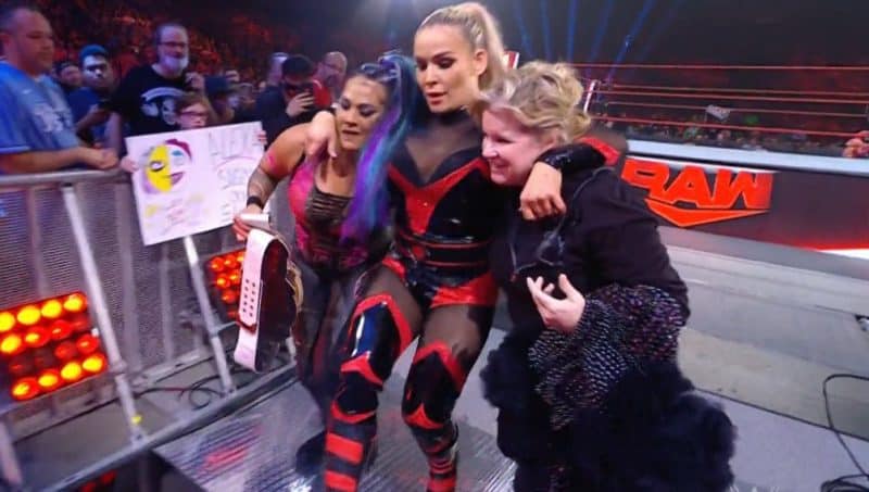Natalya injured on Monday Night RAW
