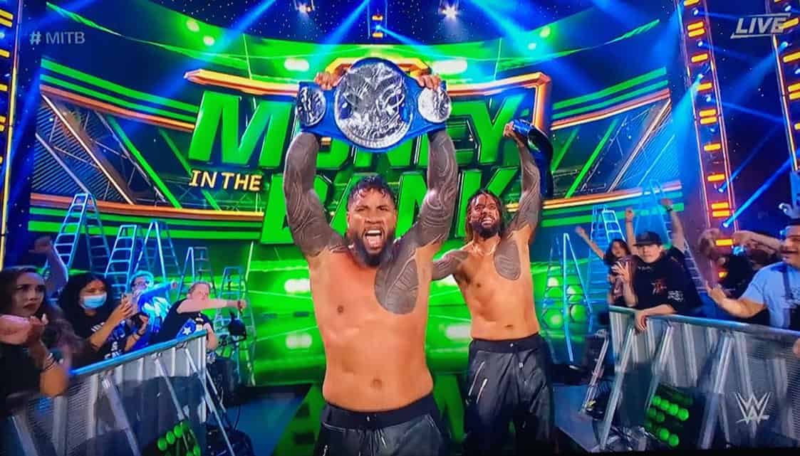 The Usos are SmackDown's Tag Team Champions