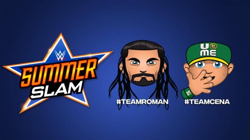 WWE Emojis released by Twitter for SummerSlam