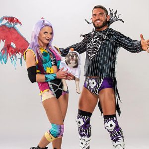 Johnny Gargano and Candice Gargano