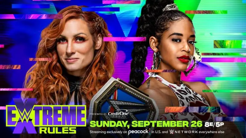 Becky Lynch vs Bianca Belair at Extreme Rules