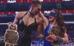 New WWE Women's Tag Team Champions Rhea Ripley & NIKKI A.S.H.