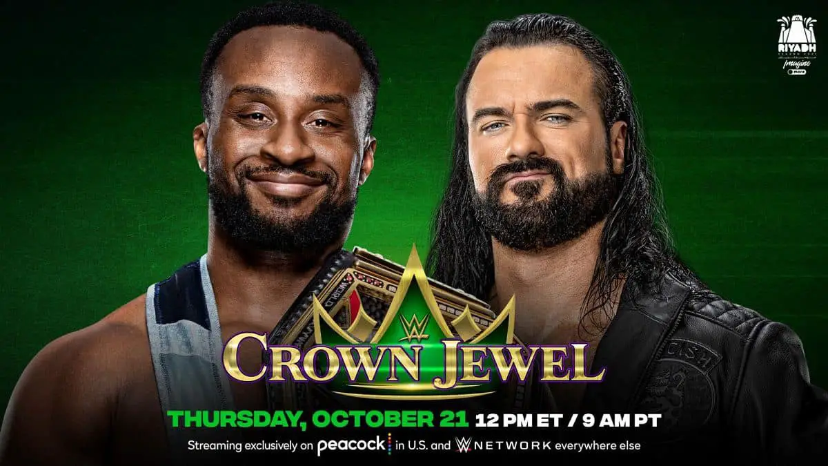 Crown Jewel: Big E vs Drew McIntyre for the WWE Championship