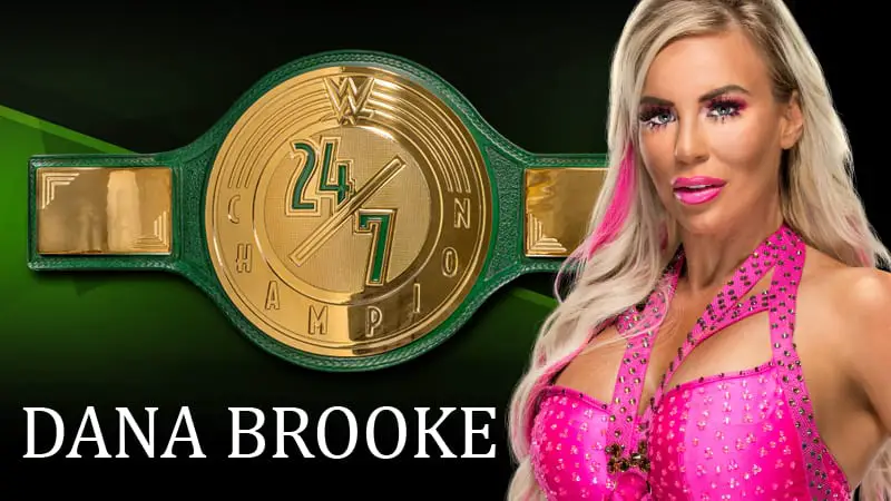 Dana Brooke is the new WWE 24/7 Champion