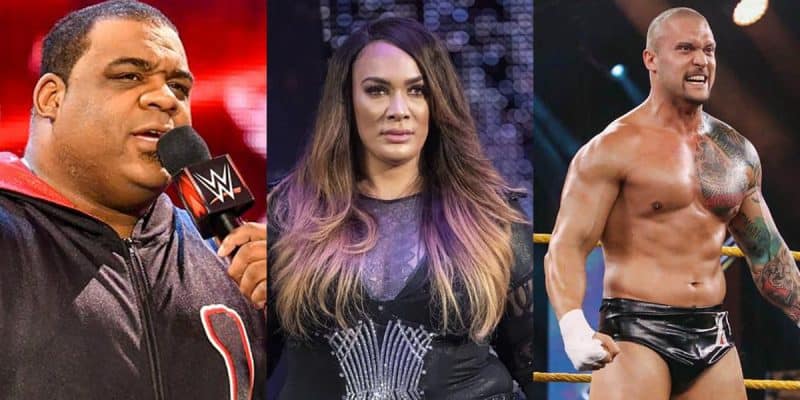 Keith Lee, Nia Jax and Karrion Kross were released from WWE on Thursday.