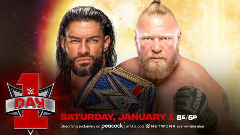 WWE Day 1: Roman Reigns vs Brock Lesnar