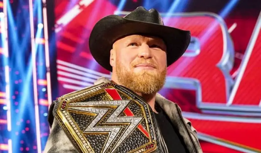 Brock Lesnar Wins The Men's 2022 Royal Rumble