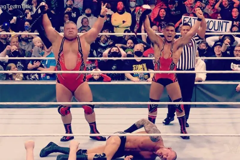 New RAW Tag Team Champions Chad Gable and Otis