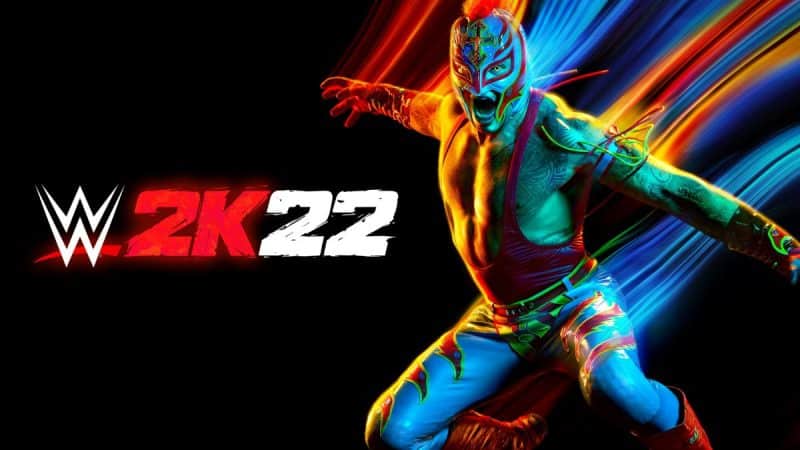 WWE 2K22 Cover Featuring Rey Mysterio