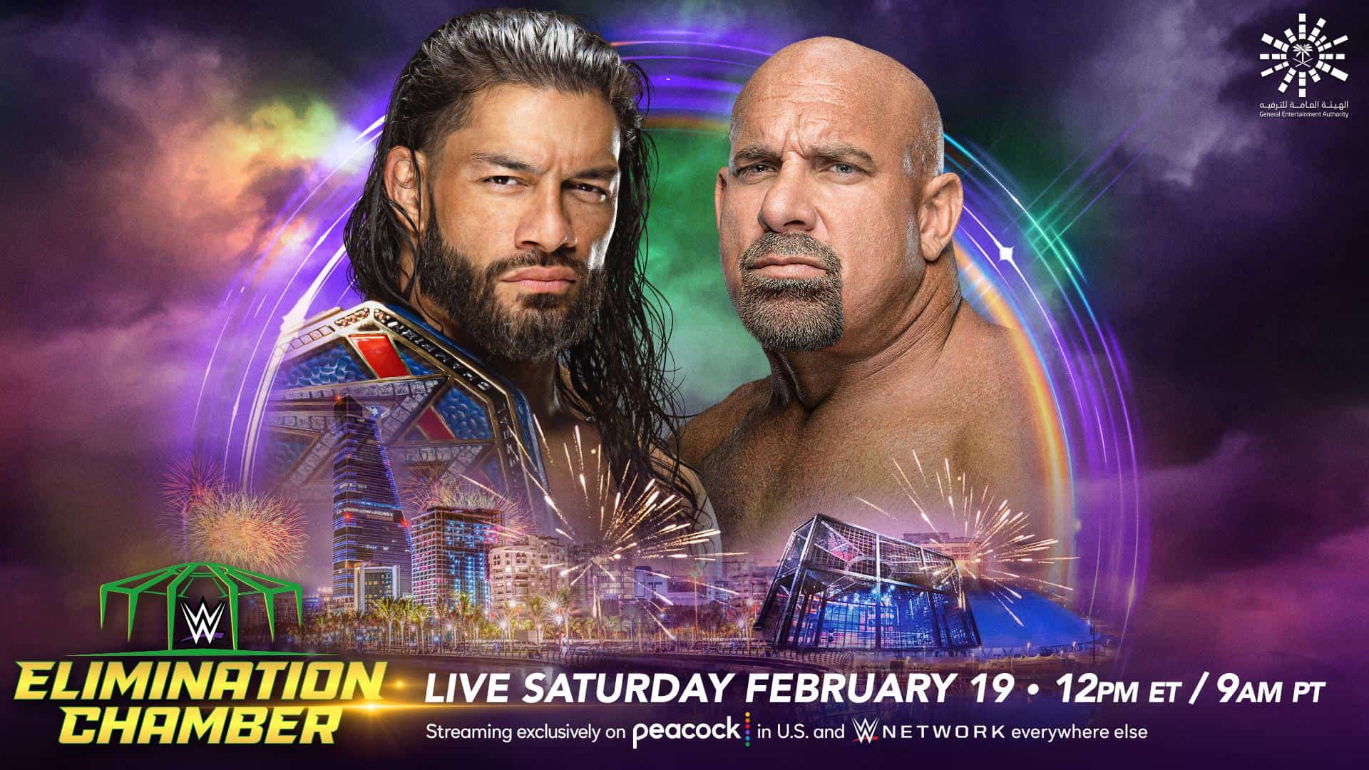 Elimination Chamber 2022 - Roman Reigns vs Goldberg
