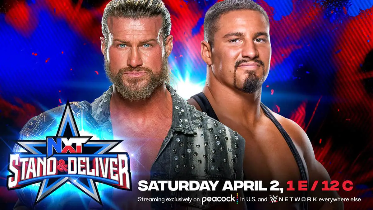 NXT STAND & DELIVER DOLPH ZIGGLER VS BRON BREAKKER