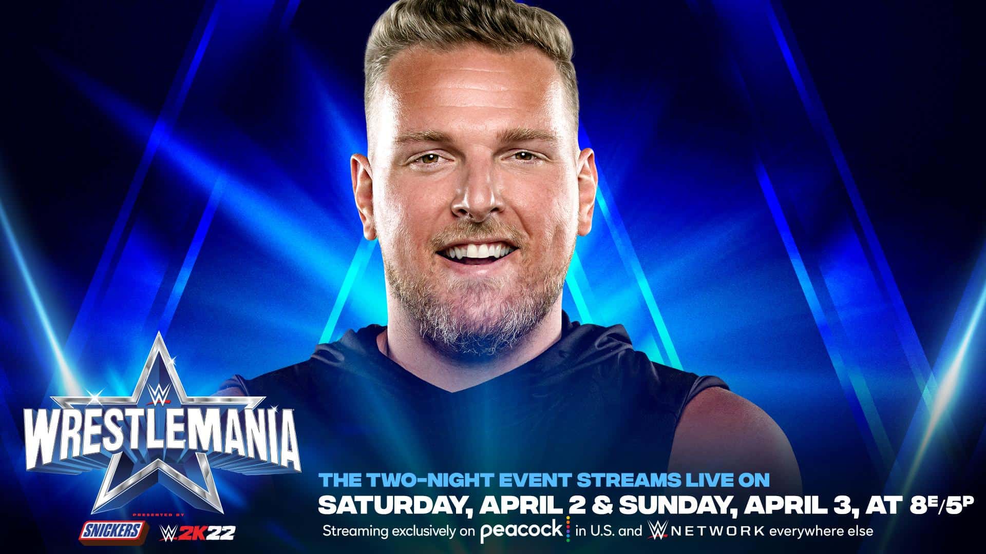 Pat McAfee will compete at WrestleMania