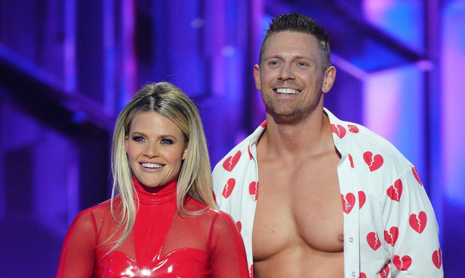 Witney Carson, & The Miz Dancing with the Stars