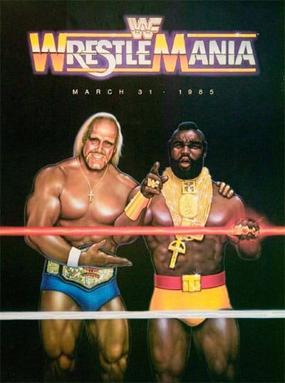 WrestleMania 1 Poster