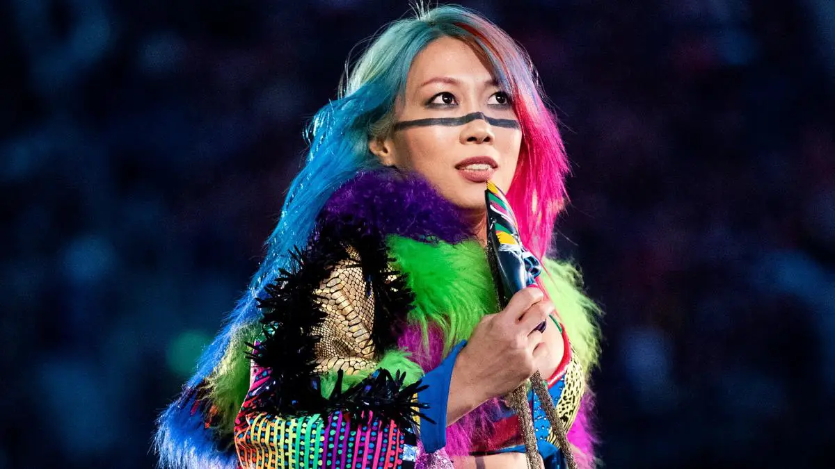 ASUKA has returned to WWE TV since being away since 2021