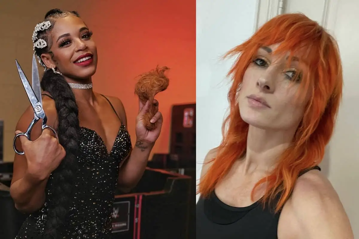 Becky Lynch has a new hairstyle thanks to Bianca Belair