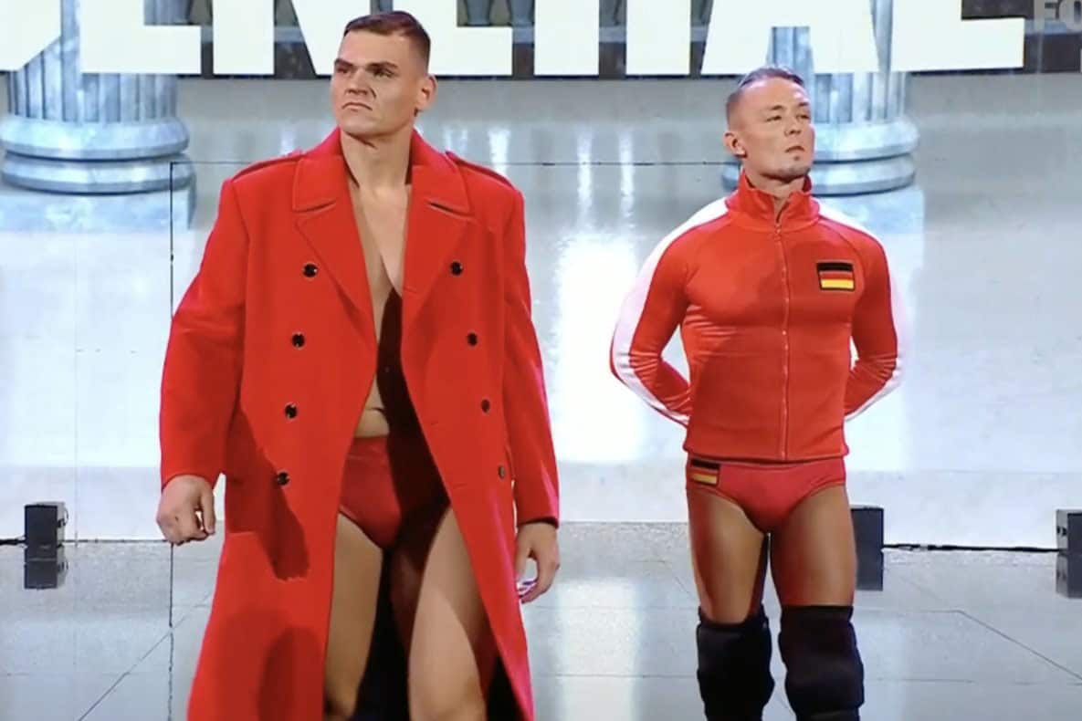 Gunter and Ludwig Klaus made their SmackDown debuts tonight.