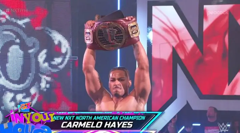 Carmelo Hayes is the new NXT North American Champion