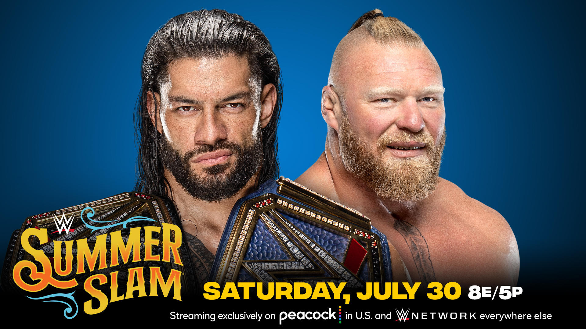 Roman Reigns vs Brock Lesnar at SummerSlam 2022