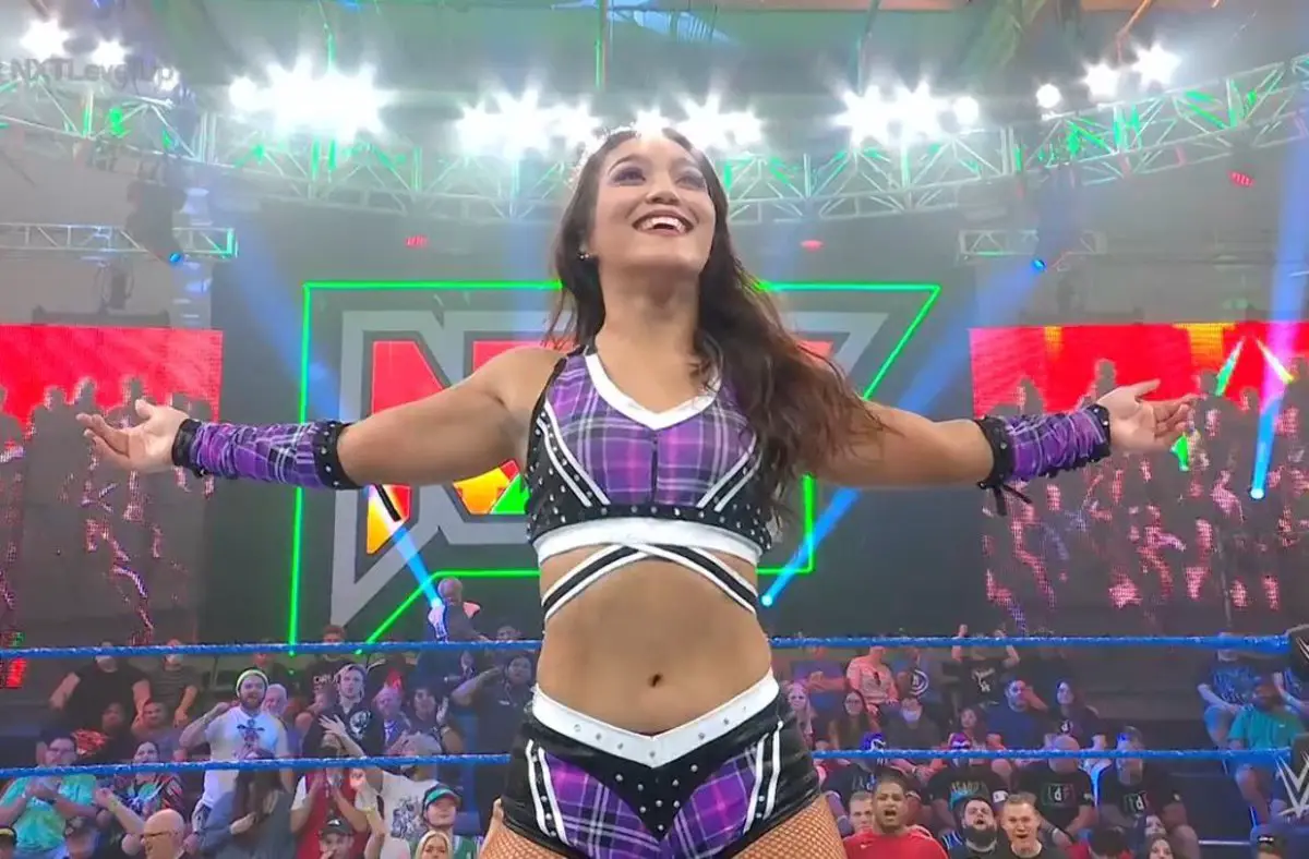 Roxanne Perez wins NXT Women's Breakout Tournament