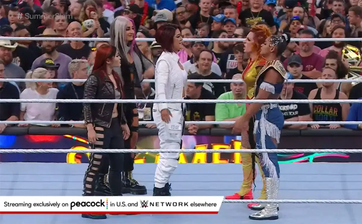 Bayley, Io Shirai and Dakota Kai return to WWE at SummerSlam