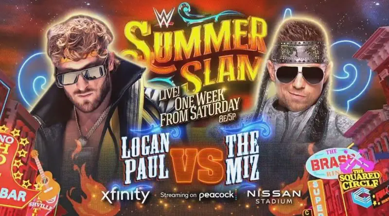 Logan vs The Miz at SummerSlam 2022