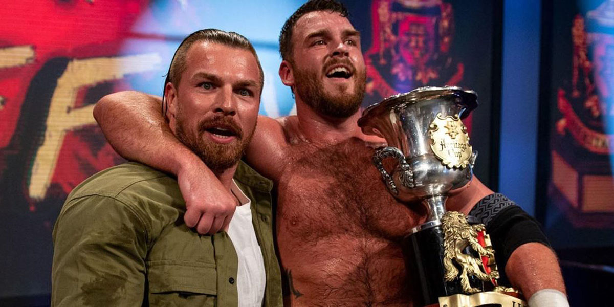 Mark Coffey is the new WWE NXT UK Heritage Cup winner
