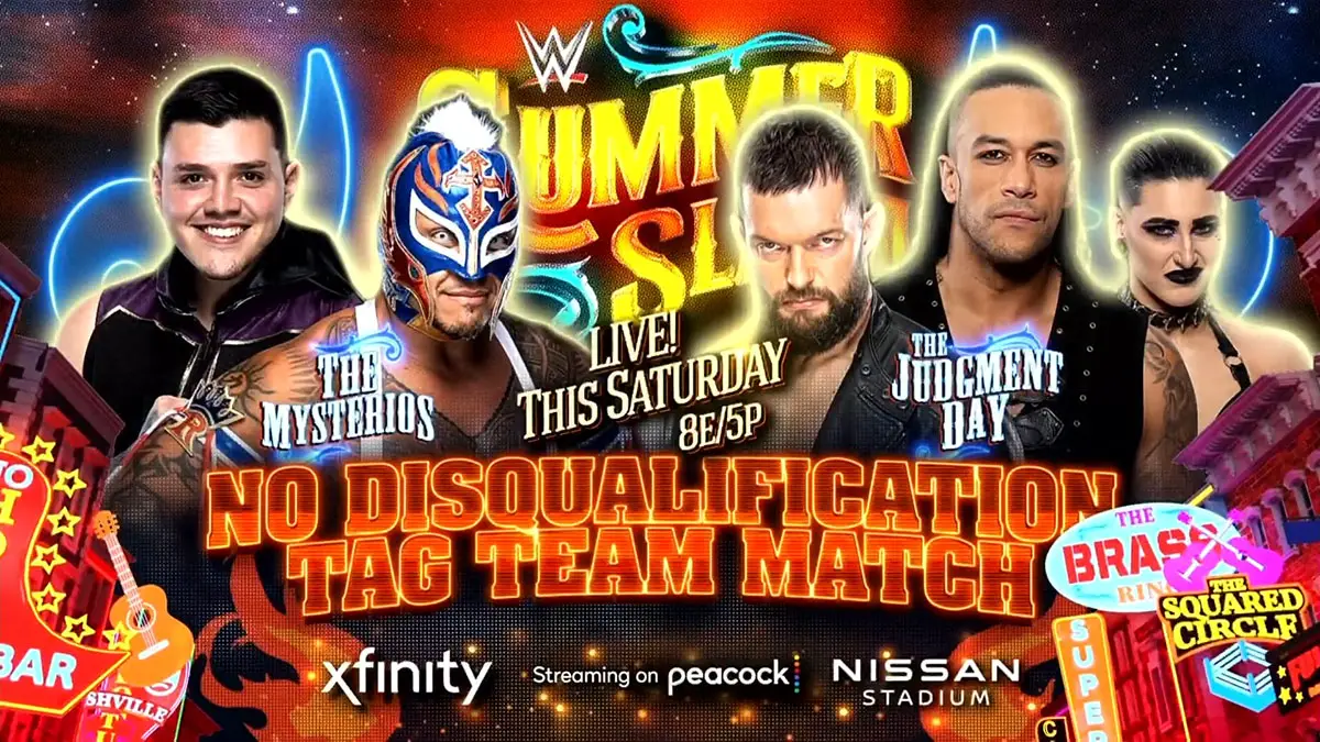 SummerSlam 2022 The Mysterios vs The Judgement Day