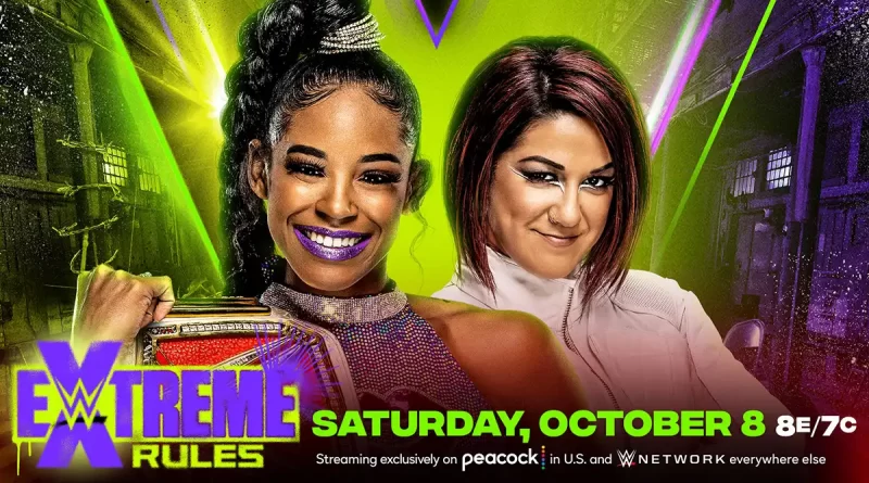 Bianca Belair vs Bayley at Extreme Rules