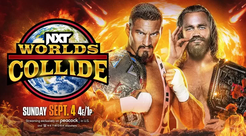 NXT WORLDS COLLIDE BRON BREAKKER VS TYLER BATE