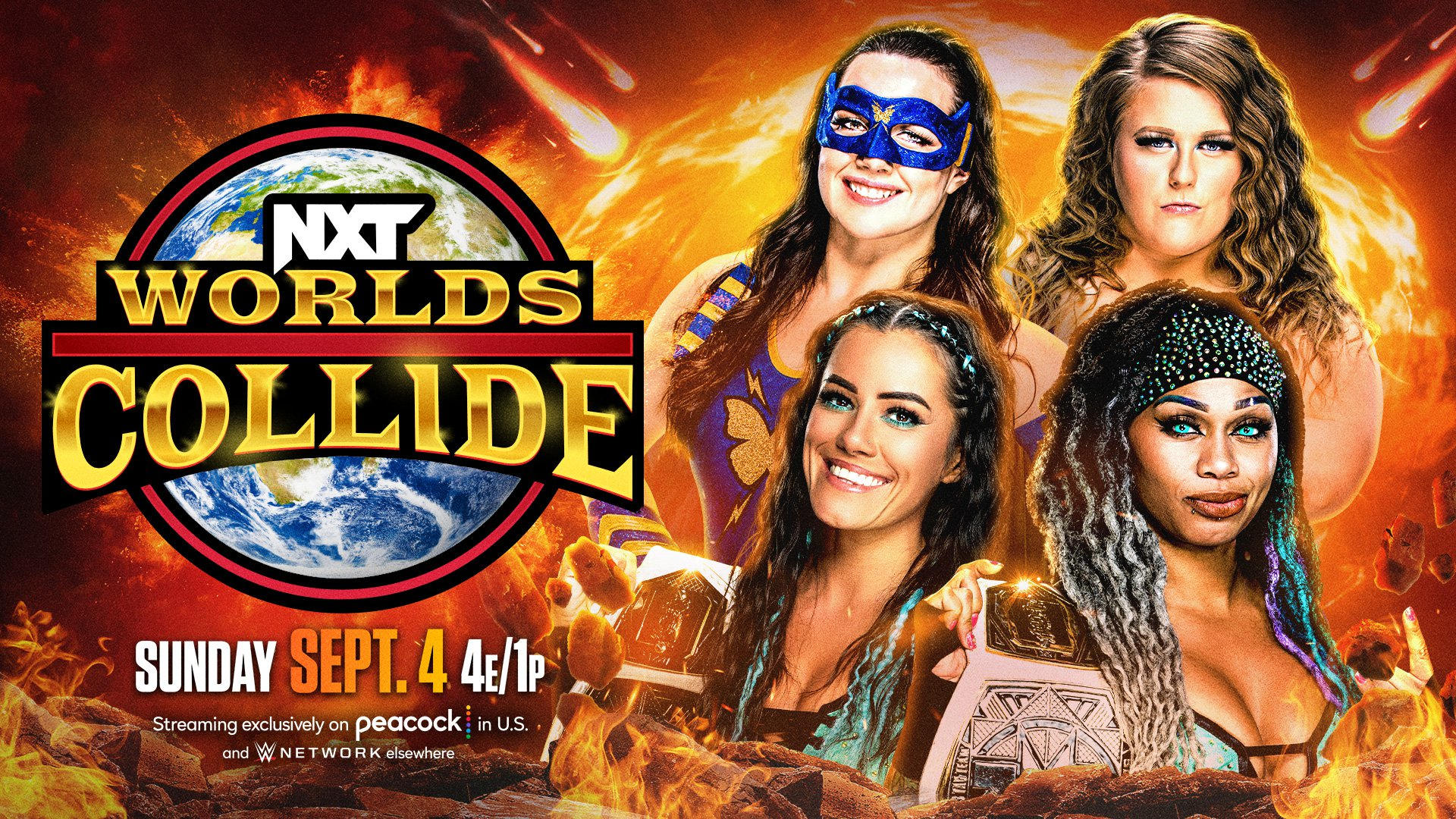 Katana Chance & Kayden Carter to defend titles against Doudrop & Nikki ASH at Worlds Collide