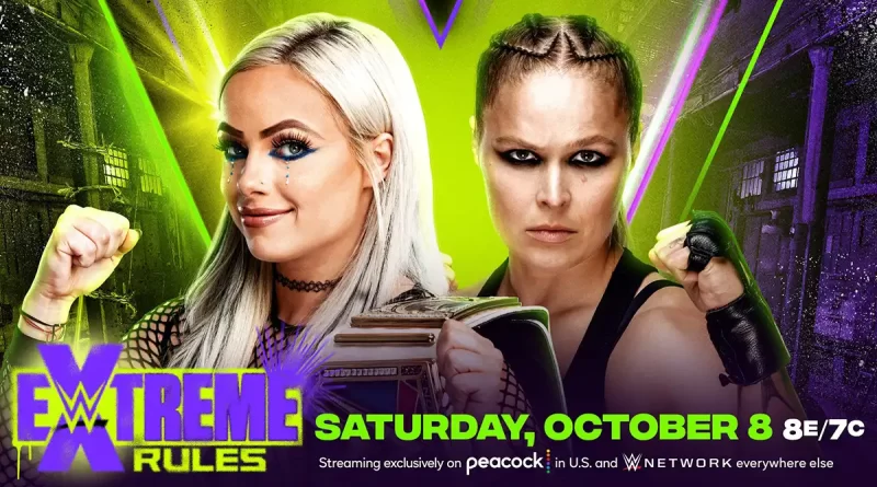 Extreme Rules Liv Morgan vs Ronda Rousey