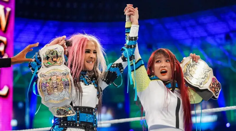 Damage CTRL has regained their WWE Women's Tag Team Titles at WWE's Crown Jewel pay-per-view event. They had lost the titles only 5 days ago.