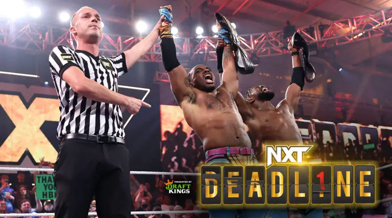 WWE's The New Day beat Pretty Deadline to become the NXT Tag Team Champions