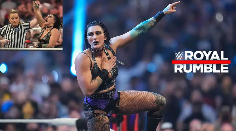Rhea Ripley wins the women's Royal Rumble 2023 match