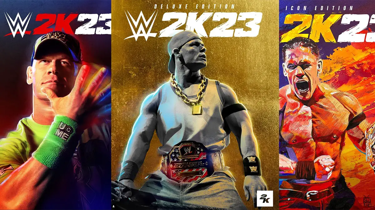 WWE 2K23 Covers