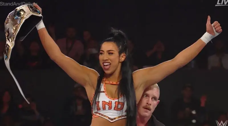 Indi Hartwell is the new NXT Women's Championship