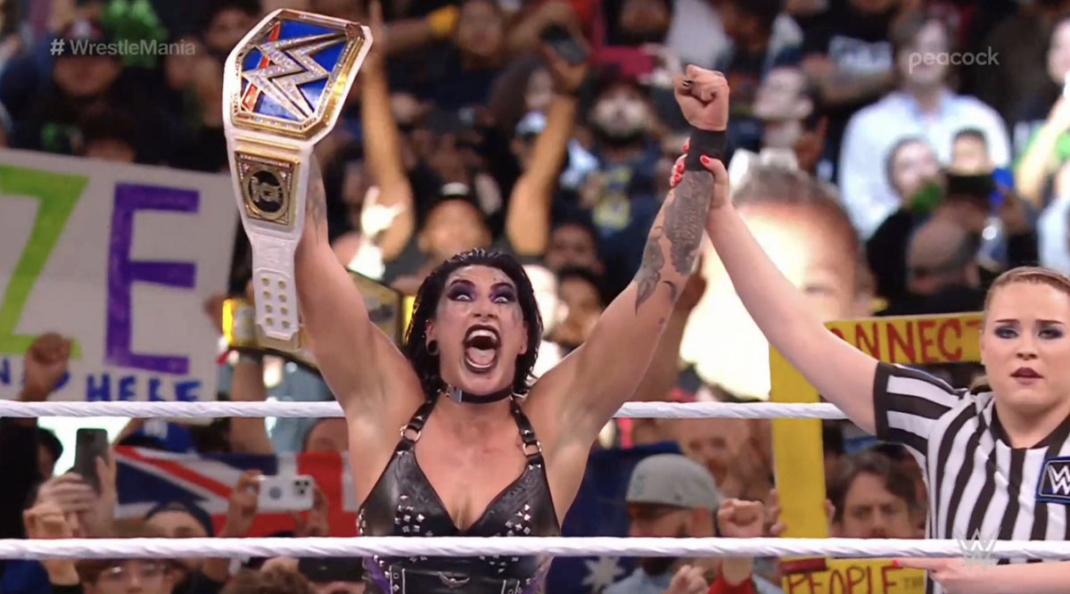 Rhea Ripley wins SmackDown Women's Championship
