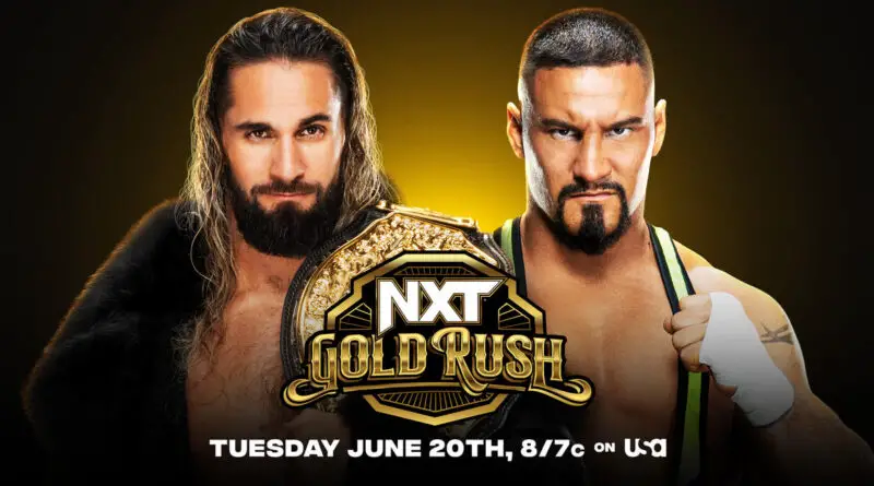 Bron Breakker will challenge Seth Rollins for the WWE World Heavyweight Championship on NXT Gold Rush on June 20th, 2023.